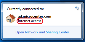 Network Connection Status